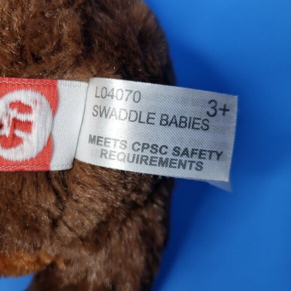 CUTE Fiesta Zoo Swaddle Babies Sloth Baby Plush Stuffed Animal - Picture 6 of 10